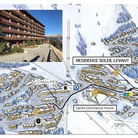 Skis Aux Pieds A Avec Balcon Et Parking - Fr-1-564-26 Courchevel